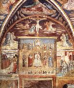 Madonna and Child Surrounded by Saints sd, GOZZOLI, Benozzo